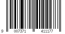 Barcode für Globo Lighting Deckenleuchte   ¦ schwarz ¦ Maße (cm): B: 26 H: 10 T: 26.0 Lampen & Leuchten > Deckenlampen - Sconto