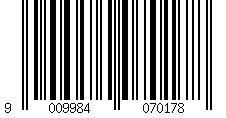 Barcode für T-shirt crew neck