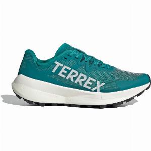 Adidas Terrex Agravic Speed Running Shoe Pure Teal  Grey One  Core Black