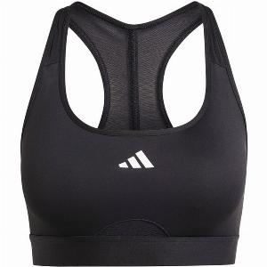 adidas Power Racer Medium Sports Bras Women black size XL CD