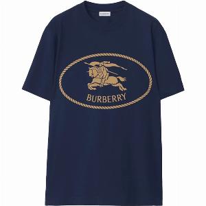 Burberry Men Knight TShirt Navy