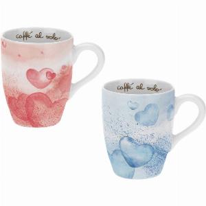 Set di 2 tazze in porcellana My Love ora a 2190  sconto 22