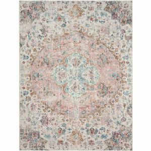 Tappeto per interni ed esterni Torino cremarosa 80x150 cm