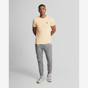 Lyle  Scott Mens Sports Short Sleeve Martin TShirt in Sand Dune
