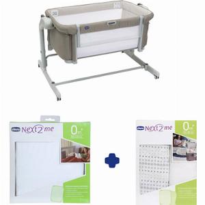 Chicco Next2Me Magic Evo Starter Bundle in Desert Taupe