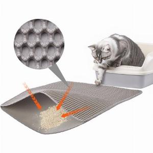 Get 38% Off VEVOR 30x24 Cat Litter Mat DoubleLayer NonSlip Washable