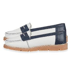 Jo  Joe Ladies Sea Breeze Leather Loafer