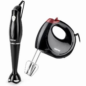 Enjoy 7 Discount on Black Handheld Mixer  Blender Whisk Bundle