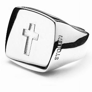 Cross Block Ring