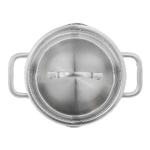 ZWILLING TrueFlow 4pcs Ensemble de casseroles Argent
