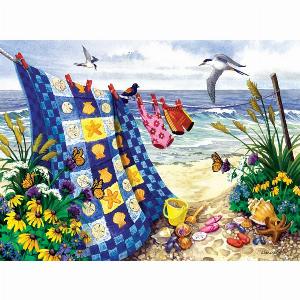 Puzzle Nancy Wernersbach  Été côtier SunsOut maintenant 1295