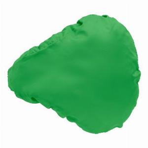 Promotional RPET saddle cover Florence  light green  branded with your logo