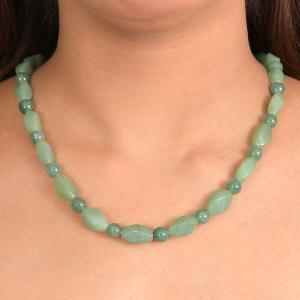 64 Rabatt auf Grüner Aventurin Halskette 50 cm nickelfrei 213 ct