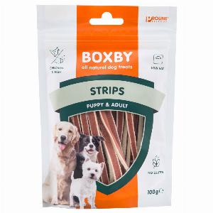 100g Friandises Boxby Strips  Friandises pour chien