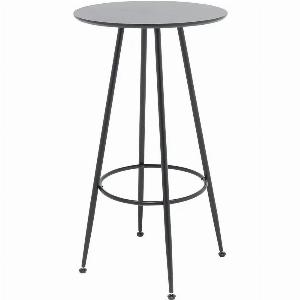Bartisch  Cavatore  grau  Maße cm H 102  Ø 600 Stühle  Barhocker  Tresen  Sconto