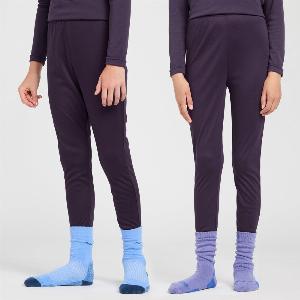 Peter Storm Kids Thermal Pants Purple Purple