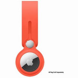 Apple AirTag Polyurethane Loop Electric Orange