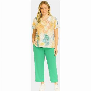 THE BRAND NEW GALA LAUNCH 2025 Anamor TieDye Print Short Sleeve Casual TShirt Size M  Orange
