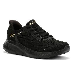 Skechers BOBS Squad Chaos Womens Black Trainers