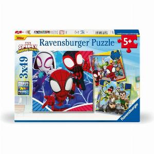 Réduction de 20 sur le puzzle 3x49 pièces Spiderman dès 5 ans