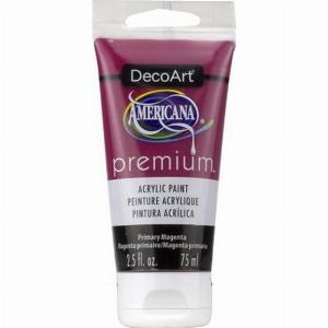 Enjoy 30 Discount on DecoArt Premium Acrylic in Primary Magenta
