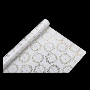 50 Off Tom Smith Christmas Wrapping Paper  Wreath  4m Length