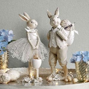 Lot de 2 lapins Perpignan