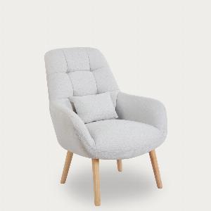 Fauteuil beige Vesler rembourré  23280  maintenant à 20280