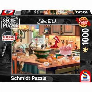 Schmidt Spiele Secret Puzzle  Am Küchentisch 1000 Teile Puzzle SchmidtSpiele59919