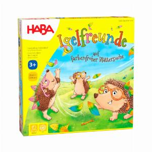 Igelfreunde  Auf farbenfroher Blättersuche