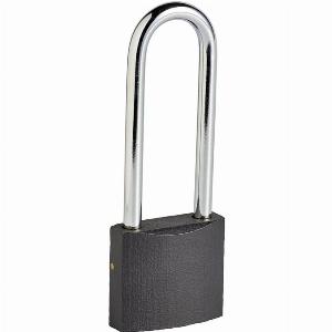 Lucchetto con chiave in ferro ansa H 65 x L 20 x Ø 6 mm