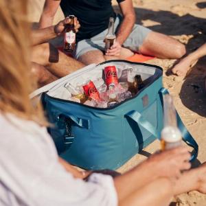Red Equipment  Waterproof Soft Cooler Bag 30L  Storm Blue
