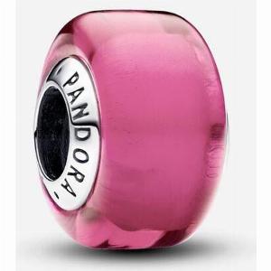 Pandora Pink Mini Murano Glass Charm