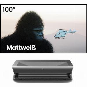 4 Rabatt auf die LTV3000 Pro mit mattweißer Leinwand 100120 erhalten