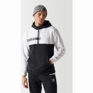 Hoodie bicolore noir et blanc prix réduit de 42  à 3699 