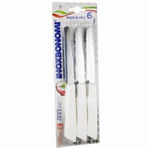 Set coltelli 6 pz Bianco 30006BSC