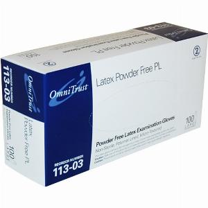 Latex Gloves Large  Omni Trust 100box