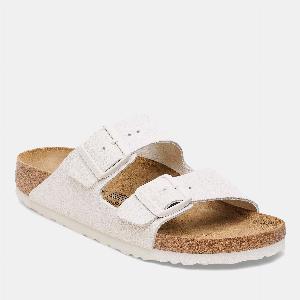 Birkenstock Mens Arizona SlimFit Suede DoubleStrap Sandals  UK 105