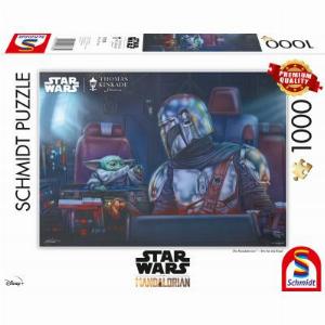 Schmidt Spiele The Mandalorian  Zwei auf Achse 1000 Teile Puzzle SchmidtSpiele57378