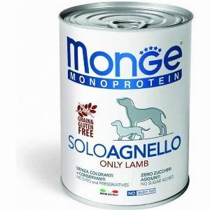 78 Rabatt auf MONGE Monoprotein Solo Hundefutter Lamm 400 g