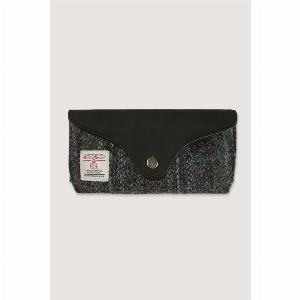 Sophos Harris Tweed Grey Glasses Case 0 Grey