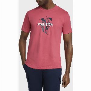 NAUTICA Mens Tomi Tshirt Pink