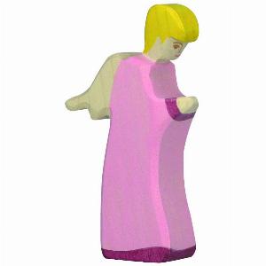 Holztiger Engel 3 stehend