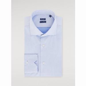 Camicia in cotone tinta unita