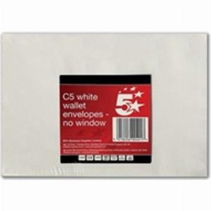 Enjoy 62 Discount on 5Star C5 Peel Seal White Envelopes Pack of 25