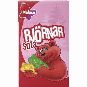 Enjoy a 34 discount on Malaco Sweet Bears fruity gummy candy 32g package size