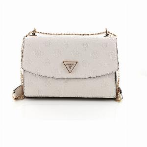 Guess Cresidia Überschlagtasche cremeweiß