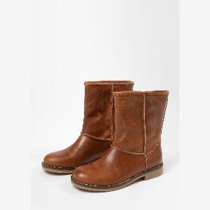 20 Rabatt auf Lederbooties mit Kunstfellfutter sichern