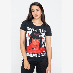 Too Fast Tshirt  Live fast numb  black S cottonpolyester