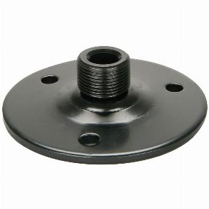 QTX Metal Gooseneck Microphone BASE with Thread 58 27 TPI  Black